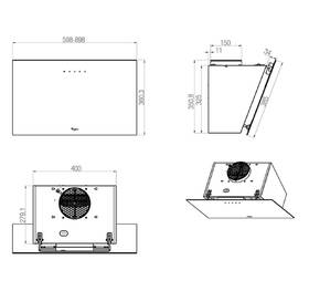 Odsavač par Whirlpool AKR 039 G BL černý

 obrázek produktu 4 z 5