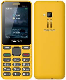 Mobilní telefon MaxCom MM139 žlutý

 obrázek produktu 1 z 4