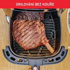 Fritéza horkovzdušná Tefal Easy Fry & Gril XXL EY801D15 černá barva
