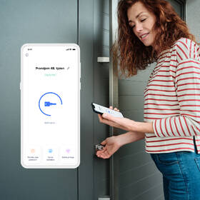 Zámek Netatmo Doorlock Smart, zámek a klíče černý/stříbrný

 obrázek produktu 7 z 7