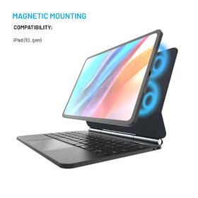 Pouzdro na tablet s klávesnicí FIXED Typee na Apple iPad 10,9" (2022)/iPad 11" (2025), CZ layout černé

 obrázek produktu 2 z 12