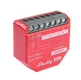 Modul Shelly 1 PM Gen4 Controller Zigbee/Matter červený

 obrázek produktu 1 z 3