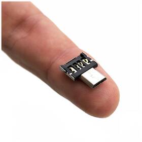 Redukce FIXED microUSB/USB, OTG černá barva
