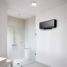 Teplovzdušný ventilátor BLACK+DECKER BXWSH2000E černá barva

