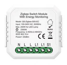 Modul IMMAX NEO SMART kontroler s měřením spotřeby V6 1-tlačítkový Zigbee 3.0, TUYA 

 obrázek produktu 2 z 4