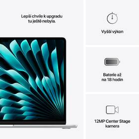 Notebook Apple 15" M4 10× GPU, 16GB, 256GB - stříbrný CZ 

 obrázek produktu 9 z 10