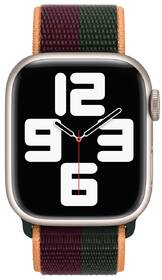 Řemínek Apple 41mm tmavě višňový / piniově zelený provlékací sportovní řemínek 

 obrázek produktu 2 z 2