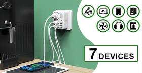 Rozbočovací zásuvka Viking AC34, 3x zásuvka, 3x USB, 1x USB-C bílá

 obrázek produktu 4 z 6