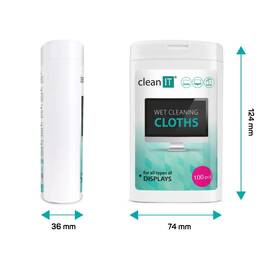 Utěrka Clean IT 100 ks MINI bílá

 obrázek produktu 2 z 2