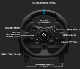 Volant Logitech G923 Racing Wheel and Pedals - PC only černý

 obrázek produktu 13 z 13