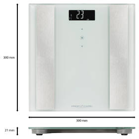 Osobní váha ProfiCare PW-3007WH 8in1 bílá

 obrázek produktu 2 z 6