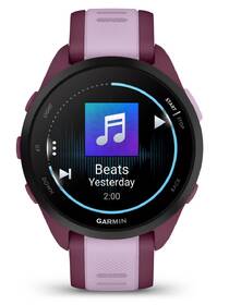 Chytré hodinky Garmin Forerunner 165 Music - Berry / Lilac 

 obrázek produktu 3 z 7