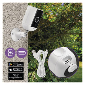 IP kamera EMOS GoSmart IP-210 SNAP s Wi-Fi bílá

 obrázek produktu 17 z 20