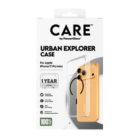 Kryt na mobil PanzerGlass CARE Urban MagSafe na Apple iPhone 17 Pro Max černý/průhledný

 obrázek produktu 4 z 5