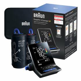 Tlakoměr na paži Braun 5 Connect BUA6350, Bluetooth černý

 obrázek produktu 1 z 5