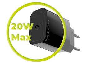 Nabíječka do sítě Mobile Origin PD20W MO11, 1x USB-C černá

 obrázek produktu 9 z 12