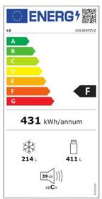 Americká lednice LG GSL960PZVZ Platinum Silver 

 obrázek produktu 1 z 25