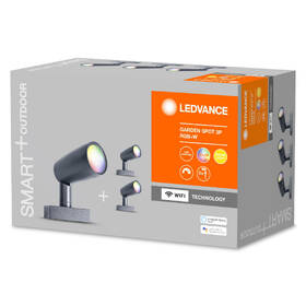 Venkovní svítidlo LEDVANCE SMART+ Garden Spot Multicolor 3 Spot šedé

 obrázek produktu 1 z 4