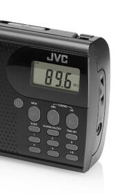 Radiopřijímač JVC RA-E431B černá barva
