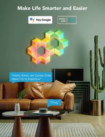 LED světlo Govee Glide Hexa Pro LED Smart - 10ks 
