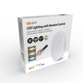 Stropní svítidlo Solight LECCE, 30 cm bílé

 obrázek produktu 8 z 8