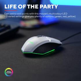 Myš Trust GXT 109 Felox bílá

 obrázek produktu 6 z 8