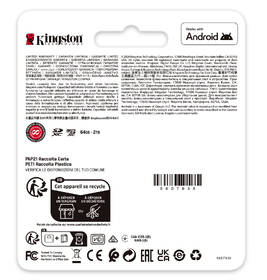 Paměťová karta Kingston SDXC 128GB U3 UHS-I  (200R/160W) 

 obrázek produktu 3 z 4