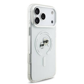 Kryt na mobil Karl Lagerfeld IML K&CH Heads Metal Frame MagSafe na Apple iPhone 17 Pro Max průhledný

 obrázek produktu 2 z 7