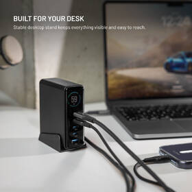 Dokovací stanice FIXED s displejem, 4x USB-C,USB, 140W černý

 obrázek produktu 9 z 9