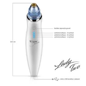 Čistič pórů Vigan Lady TWO bílý

 obrázek produktu 8 z 9