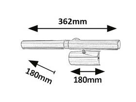 Nástěnné svítidlo Rabalux Picturelight 3642 bronzové

 obrázek produktu 1 z 2
