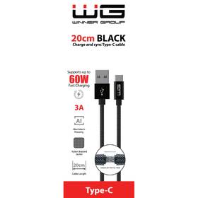 Kabel WG USB/USB-C, 20cm černý

 obrázek produktu 1 z 1