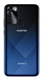 Mobilní telefon Aligator S6550 Duo modrá barva
