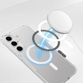 Kryt na mobil Spello by Epico Mag+ Clear Case na Samsung Galaxy S26+ průhledný

 obrázek produktu 5 z 7