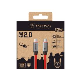 Kabel Tactical Fat Man 2.0 USB-C/USB-C 1m červený

 obrázek produktu 3 z 3