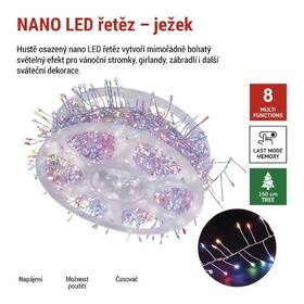 LED řetěz EMOS na cívce, nano, stříbrný, 14,4 m, venkovní i vnitřní, multicolor, časovač stříbrný

 obrázek produktu 3 z 7