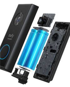 Videozvonek Anker Eufy Video Doorbell 2K Add on only černý

 obrázek produktu 6 z 9