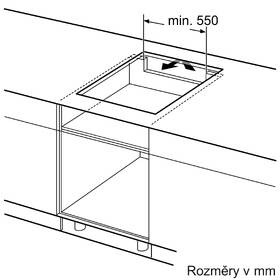 Indukční varná deska Bosch PVS631HB1E DirectSelect+ černá barva
