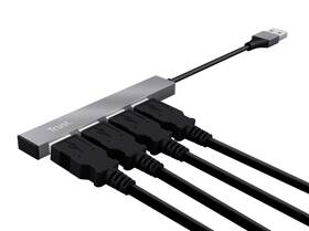 USB Hub Trust Halyx Aluminium 4-Port hliník

 obrázek produktu 4 z 10