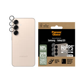 Ochranné sklo čočky fotoaparátu PanzerGlass HoOps na Samsung Galaxy S25 průhledné

 obrázek produktu 3 z 9