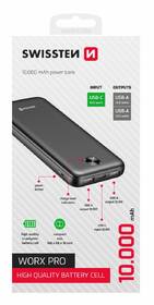 Powerbanka Swissten Worx Pro 10000 mAh černá

 obrázek produktu 2 z 2