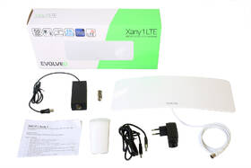 Anténa pokojová Evolveo Xany 1 LTE 230/5V, 50dBi aktivní pokojová DVB-T/T2, LTE filtr 

 obrázek produktu 7 z 10