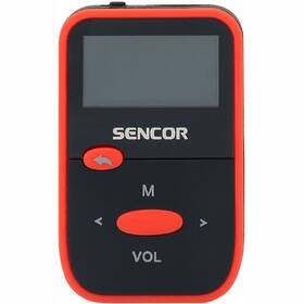 MP3 přehrávač Sencor SFP 4408 RD 8GB černý/červený

 obrázek produktu 2 z 5