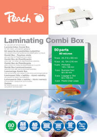 Laminovací fólie Peach Combi Box 50 ks 

 obrázek produktu 1 z 1