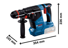 Kladivo vrtací Bosch Professional GBH 187-LI (bez baterie) 

 obrázek produktu 2 z 5