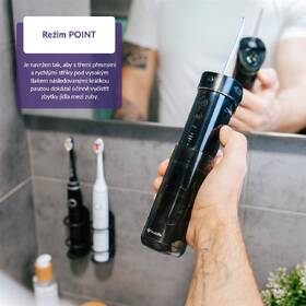 Ústní sprcha TrueLife AquaFloss Mini M50 Black černá

 obrázek produktu 15 z 18