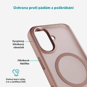 Kryt na mobil Epico HeroMatte Pro Mag+ na Apple iPhone 17 bronzový

 obrázek produktu 4 z 6