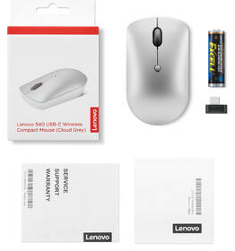 Myš Lenovo 540 Compact Wireless Cloud Grey šedá

 obrázek produktu 6 z 6
