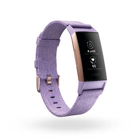 Fitness náramek Fitbit Charge 3 speciální edice (NFC) - Lavender Woven 

 obrázek produktu 2 z 9