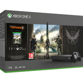 Herní konzole Microsoft 1 TB + Tom Clancy's The Division 2 

 obrázek produktu 1 z 6